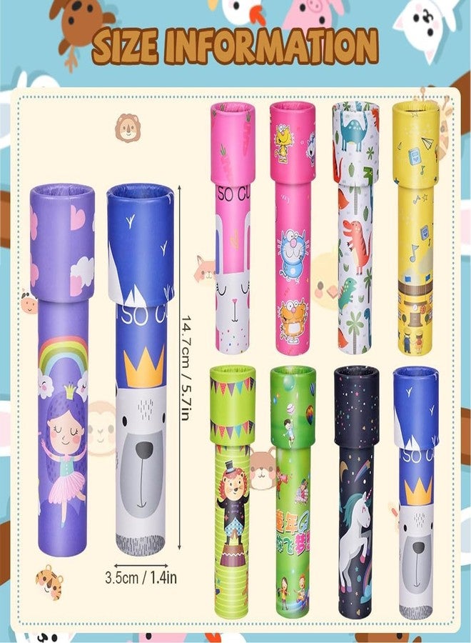 سنابترون هدايا تذكارية من سنابترون - 18 قطعة من الكاليديوسكوب للأطفال - أفضل هدايا تذكارية لحفلات أعياد الميلاد للأطفال / أفكار لحفلات أعياد الميلاد بكميات كبيرة / هدايا فريدة من نوعها من الكاليديوسكوب للبنات والأولاد والمراهقين، متعددة الألوان (18 قطعة) - Image 3